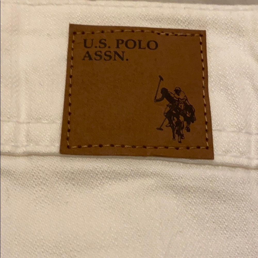 White summer USPOLO assn. jeans